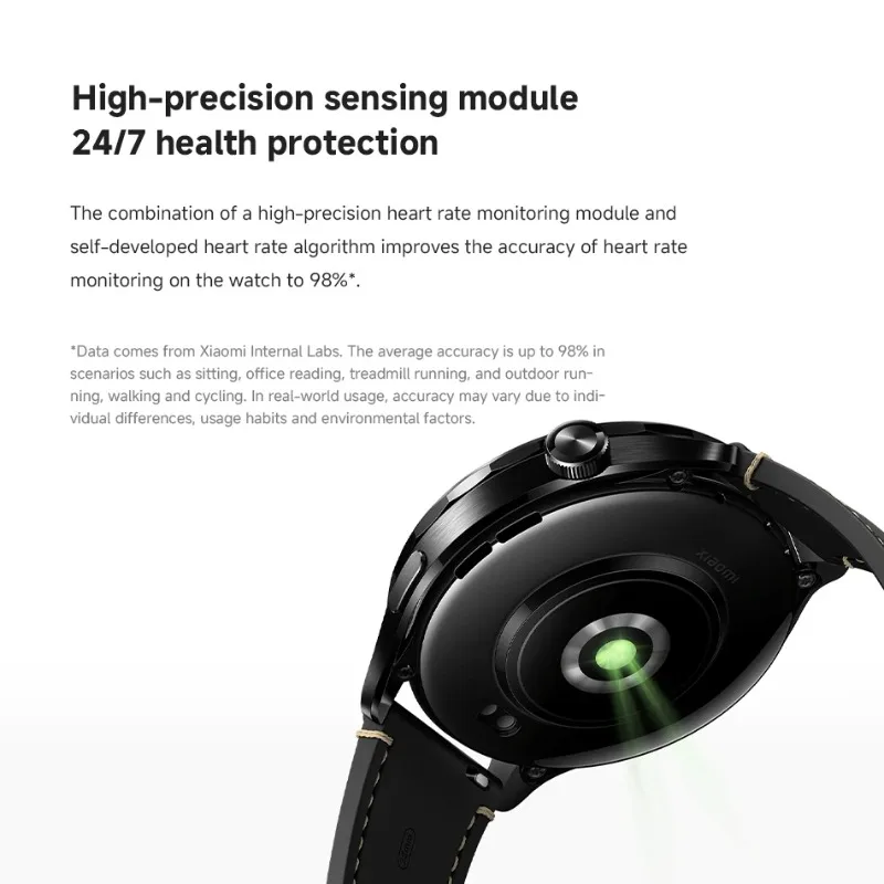 Xiaomi Watch S4 Smartwatch - AMOLED Display, NFC, Bluetooth Calling