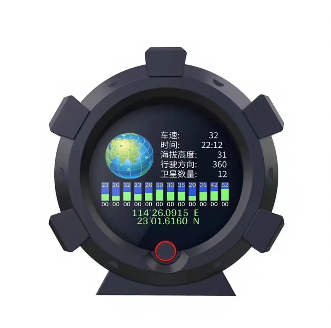 مقياس الميل الرقمي متعدد الوظائف للسيارة GPS زاوية السرعة المنحدر متر للمركبات على الطرق الوعرة لسوزوكي جيمي 2019 +