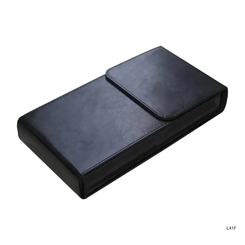 Leather Protective Bag for GPD Enclosure Notebook Sleeve With Secure Closures