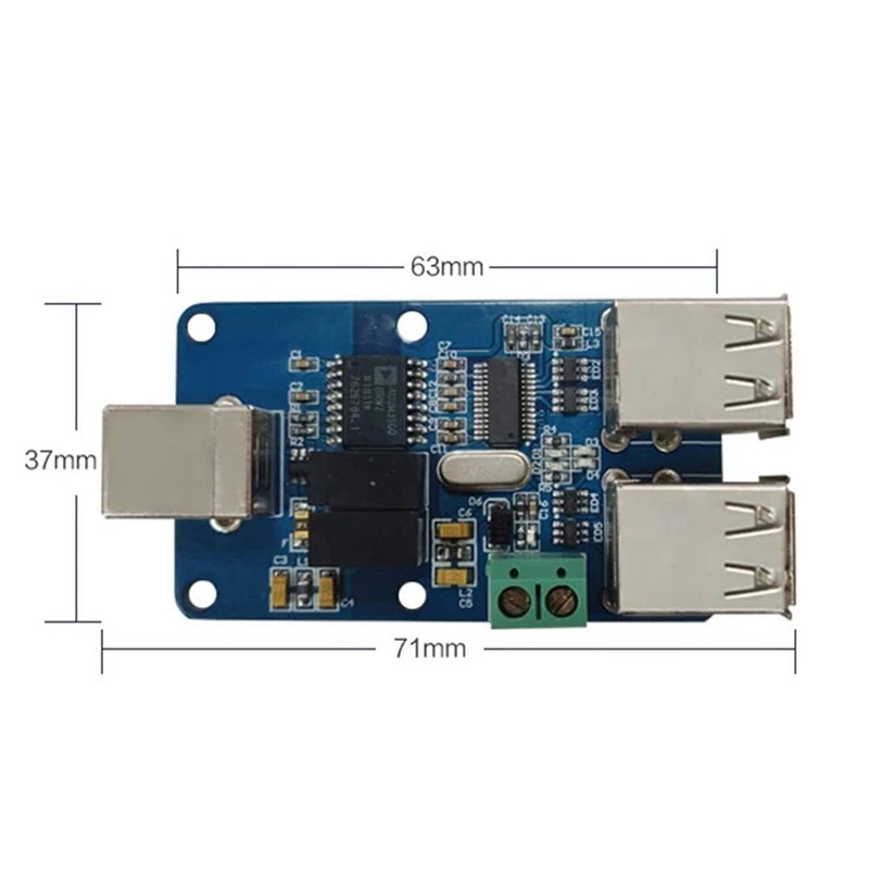 عازل محور USB ، لوح عزل USB ، دعم ناقل حركة تحكم USB ، ، ADUM4160 ، ADUM3160