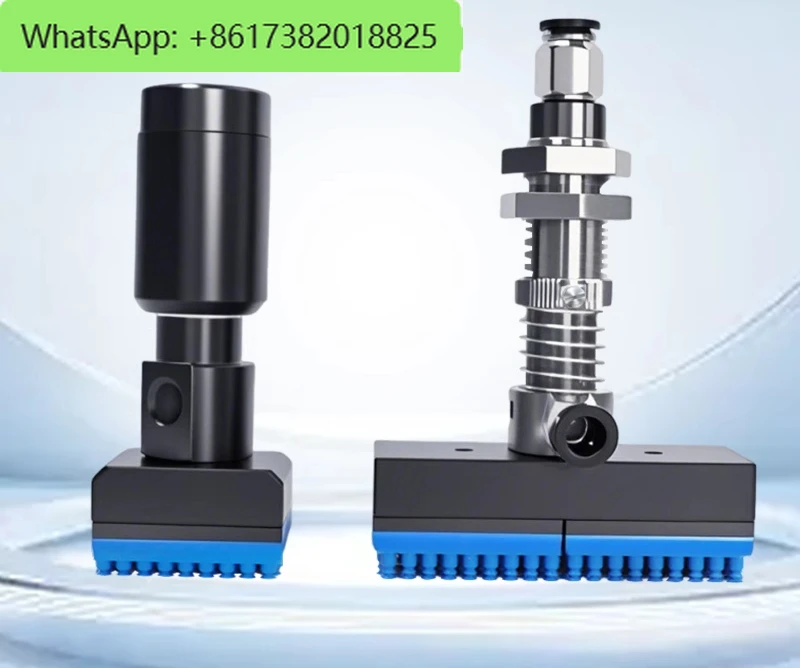 قطعة عمل مسامية للوحة دوائر PCB الصناعية مع قضيب زنبركي مغناطيسي مدمج في كوب شفاط المكنسة الكهربائية أداة شفط خاصة