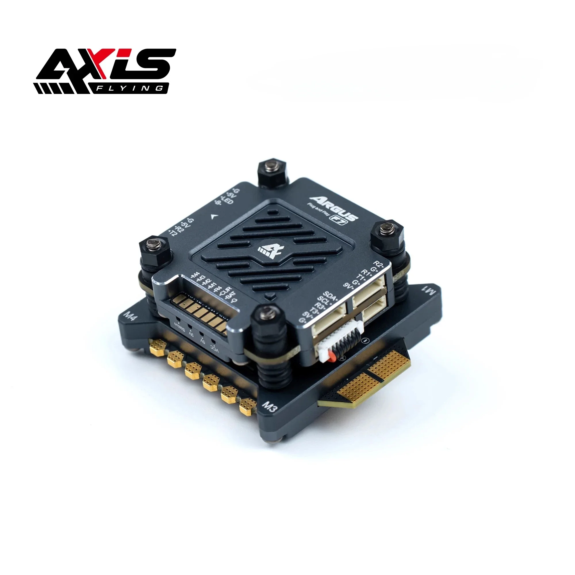 AxisFlying Argus PRO Plug and Play STACK F722 Flight Controller 96K 55A / 65A BL32 4in1 ESC 3-6S 30X30mm for FPV Freestyle Drone