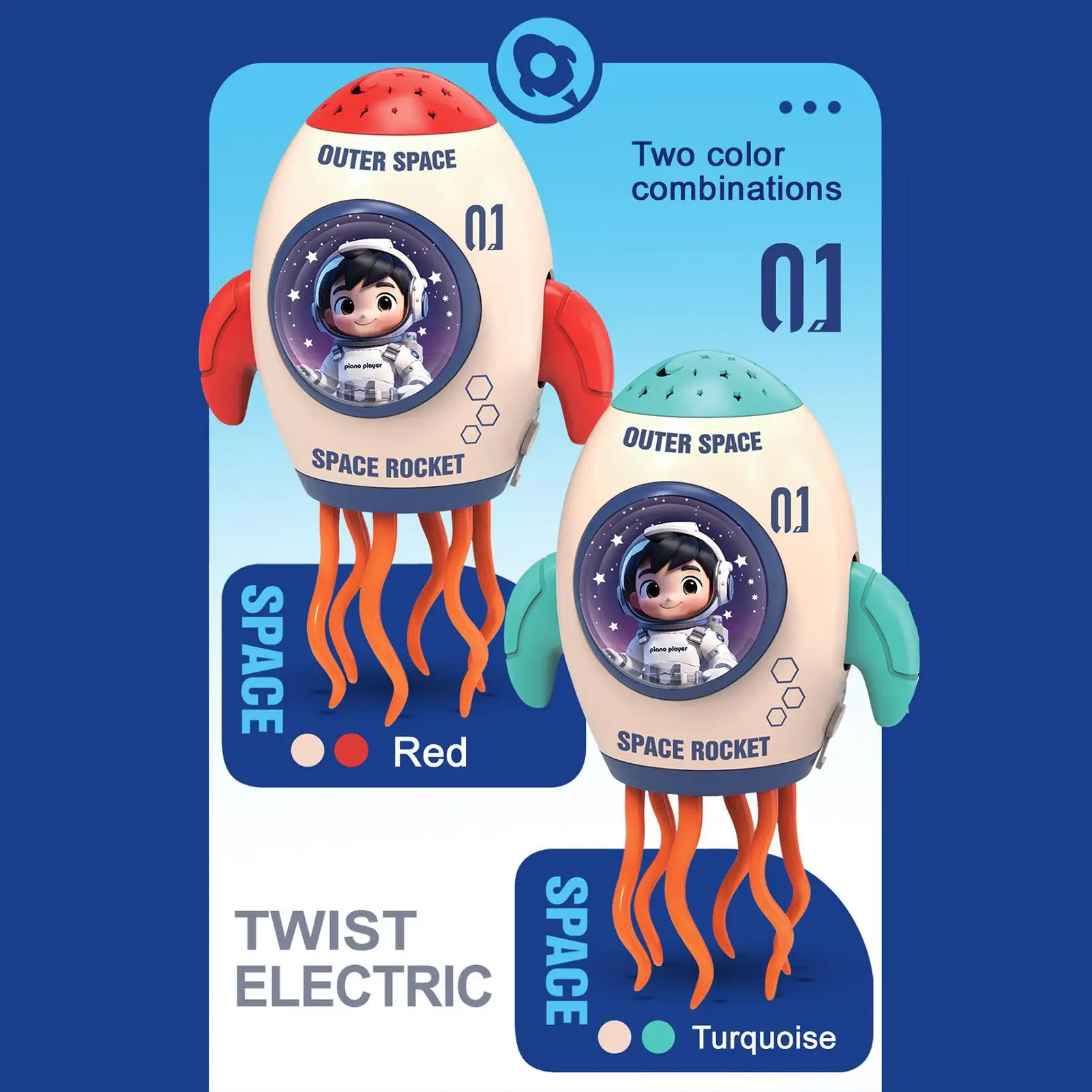 لعبة الرقص الغناء الرقص صاروخ اللعب مضاءة العارض الموسيقى دمية لمهرجان داخلي عطلة المنزل الجدول الحدث حفلة الأسرة