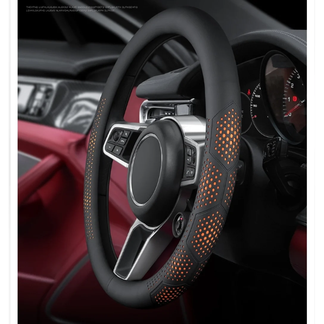 O/D type car steering wheel cover, universal steering wheel cover, steering wheel accessories, anti slip handle cover