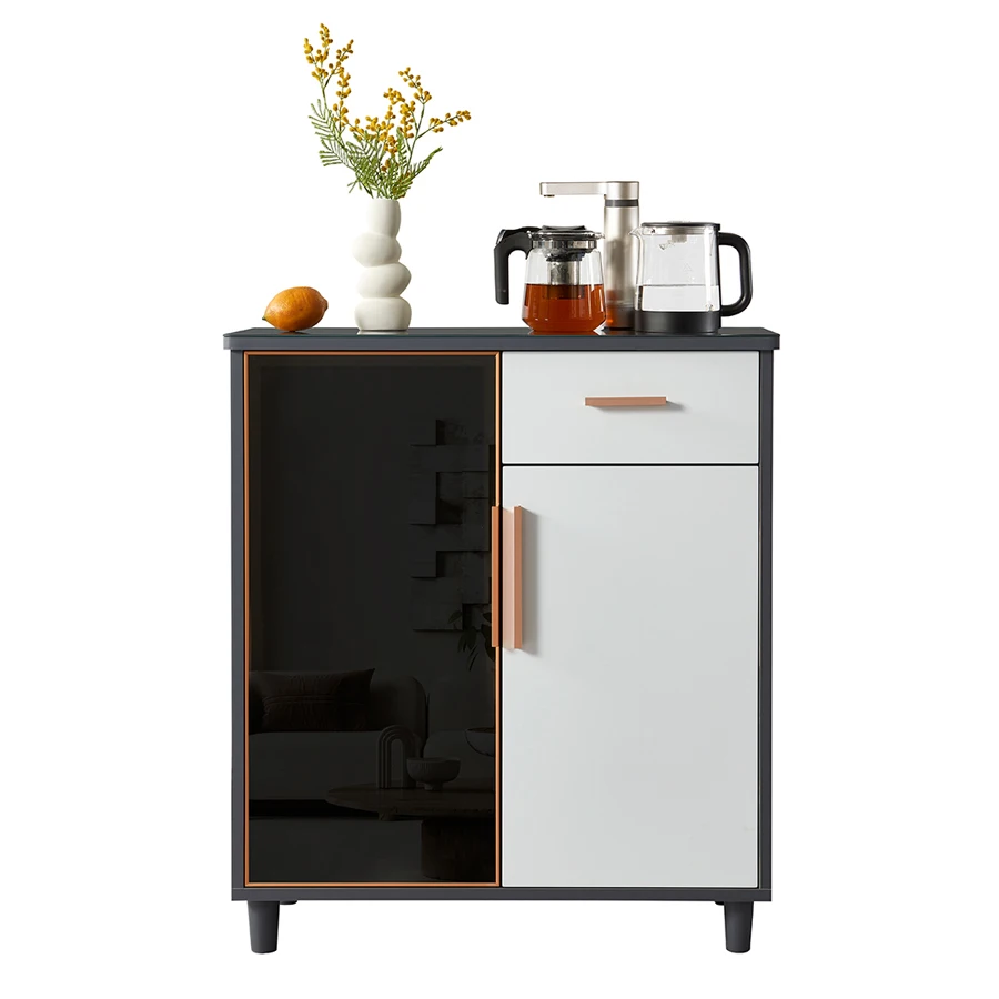 

Tea bar machine Modern light luxury solid wood tea bar machine Household automatic