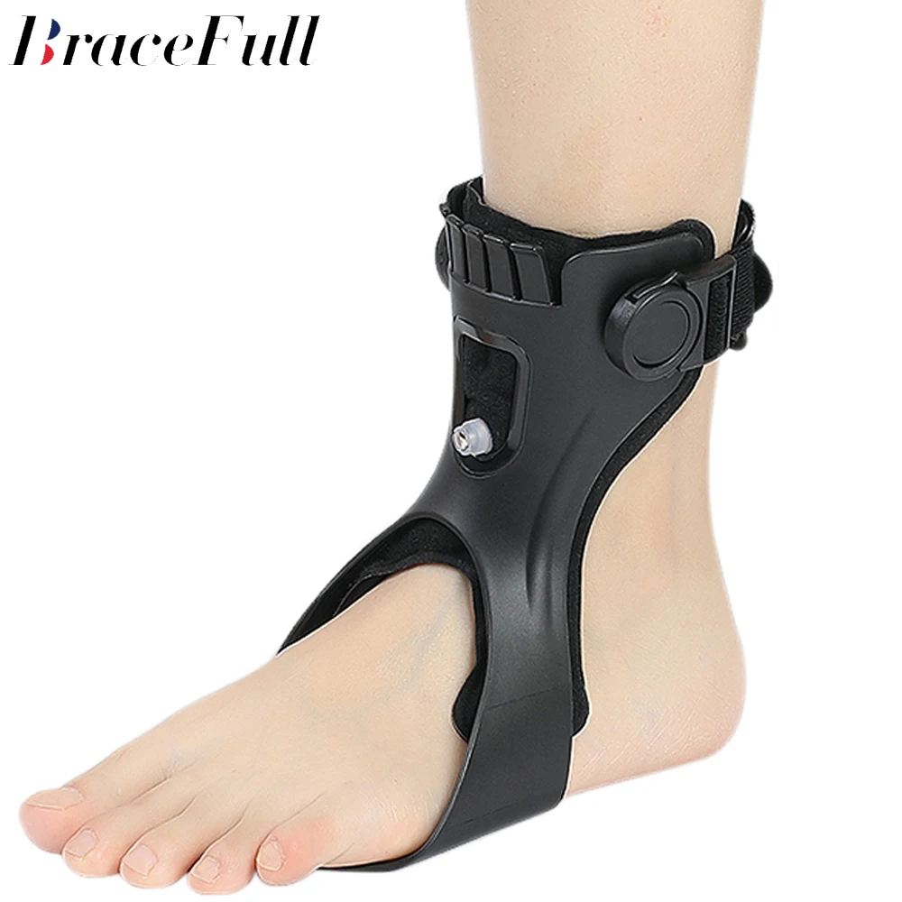 Drop Foot Brace Orthosis AFO AFOs Ankle Support With Comfortable Inflatable Airbag for Hemiplegia Stroke Shoes Walking