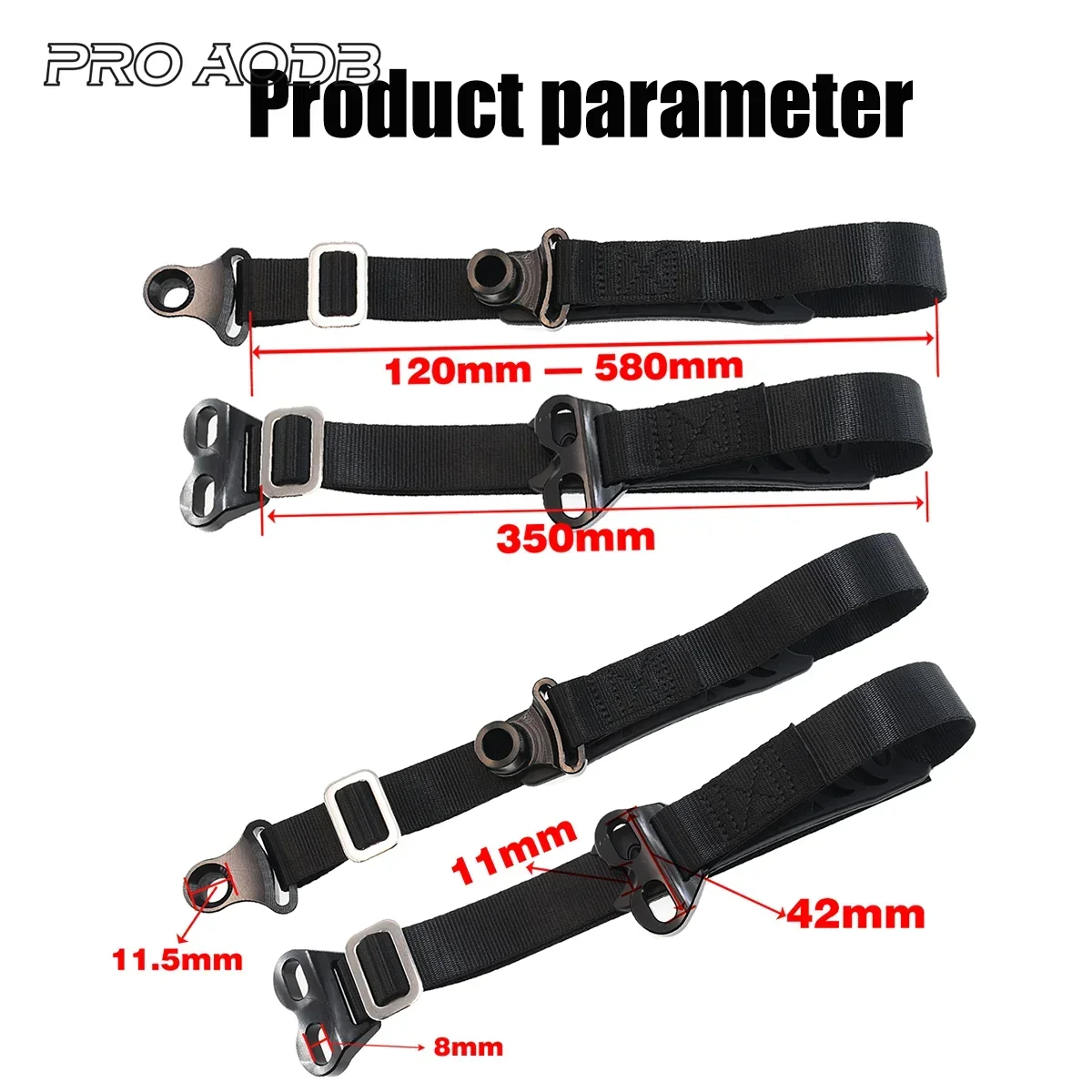 Motorcycle Front and rear Emergency rescue harness For Suzuki RMZ 250 450 Honda CRF150RB CRF450X Endurance dirt bike