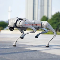 Unitree Go2 Voice GPT Robot Dog Electronic Dog intelligenza intima che accompagna il Robot compagno biomimetico quadrupede