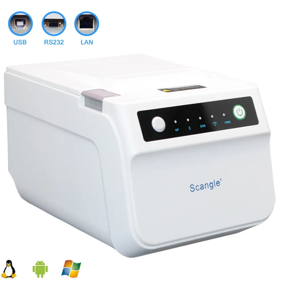 Scangle 3inch Thermal Receipt Printers/ 80mm POS Thermal Printer With Auto Cutter SGT-88IV