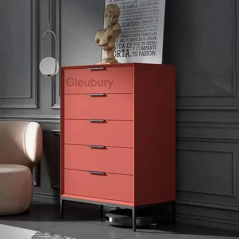 Mesa auxiliar pequeña de noche, gabinete de almacenamiento minimalista con cajones, mesas estrechas, cómodas de dormitorio, mesas de madera, escritorios para recámara, mesitas de noche.