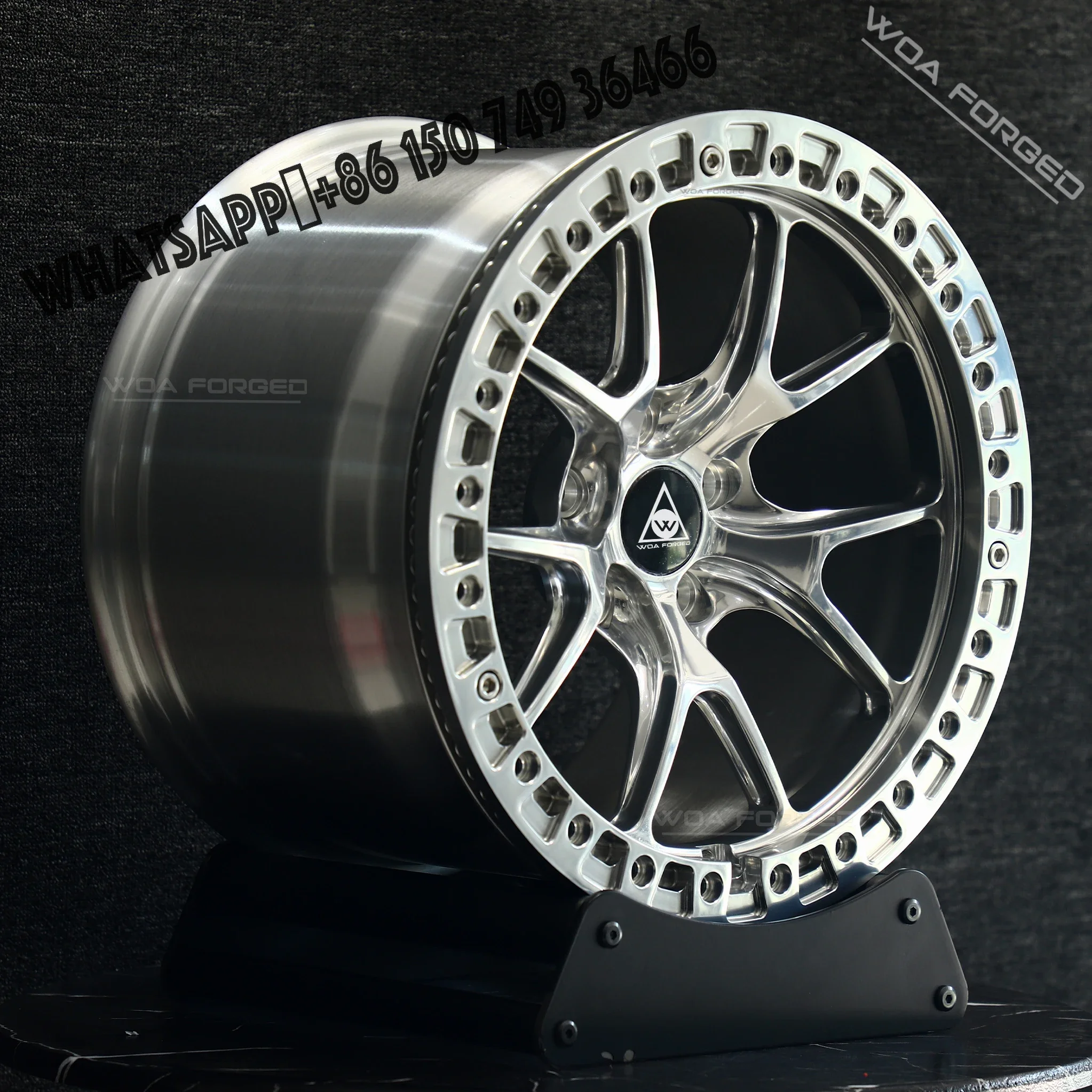 

Stylish Muscular Chrome Polishing Aluminum Forged Car Wheels beadlock 18-22 Inch 5X112 5x120 5x114.3 20mm 40mm 35mm 100mm 98mm