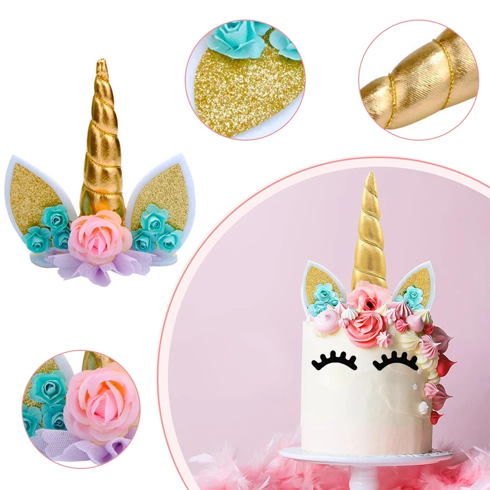 Unicorn Birthday Decoration Tableware Plates Napkins Cups Foil Number Balloons Set Girls Rainbow Unicorn Party Decors Supplies view 4