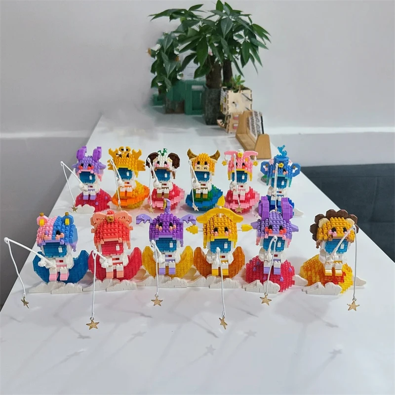 

Astronaut constellation building blocks micro-particle assembly model birthday gift kawaii children's educational toy