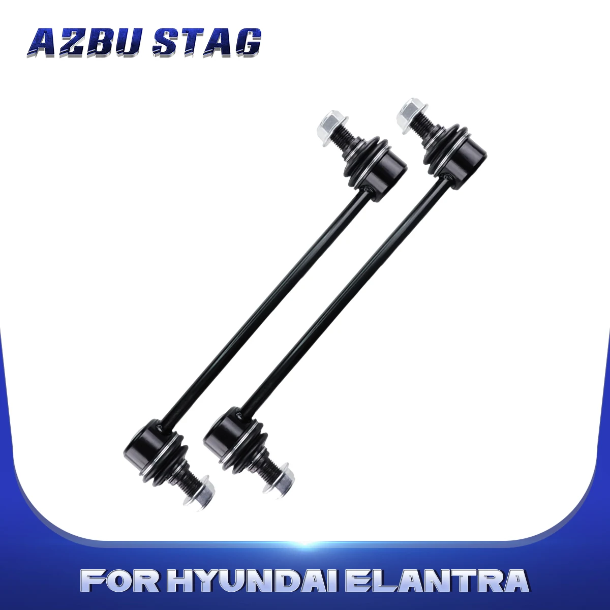 AzbuStag 2Pcs Front Sway Bar End Link for HYUNDAI	ELANTRA KIA	FORTE MAGENTIS OPTIMA RONDO 2006 2007 2008 2009 2010 2011-2013