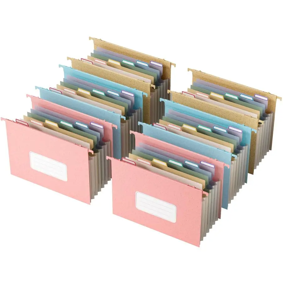 

Папки-органайзеры из пшеничной соломы, 3 цвета, 1.2 кармана-аккордеон, большая вместимость, формат Letter для документов