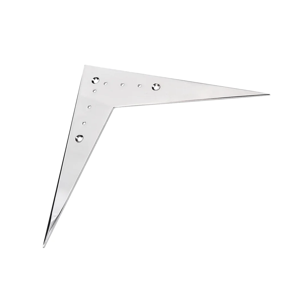 

CE401 6-string Vee -Style Guitar Bridge Tailpiece Compatible For Flying V Guitar Parts Accessories (Silver)