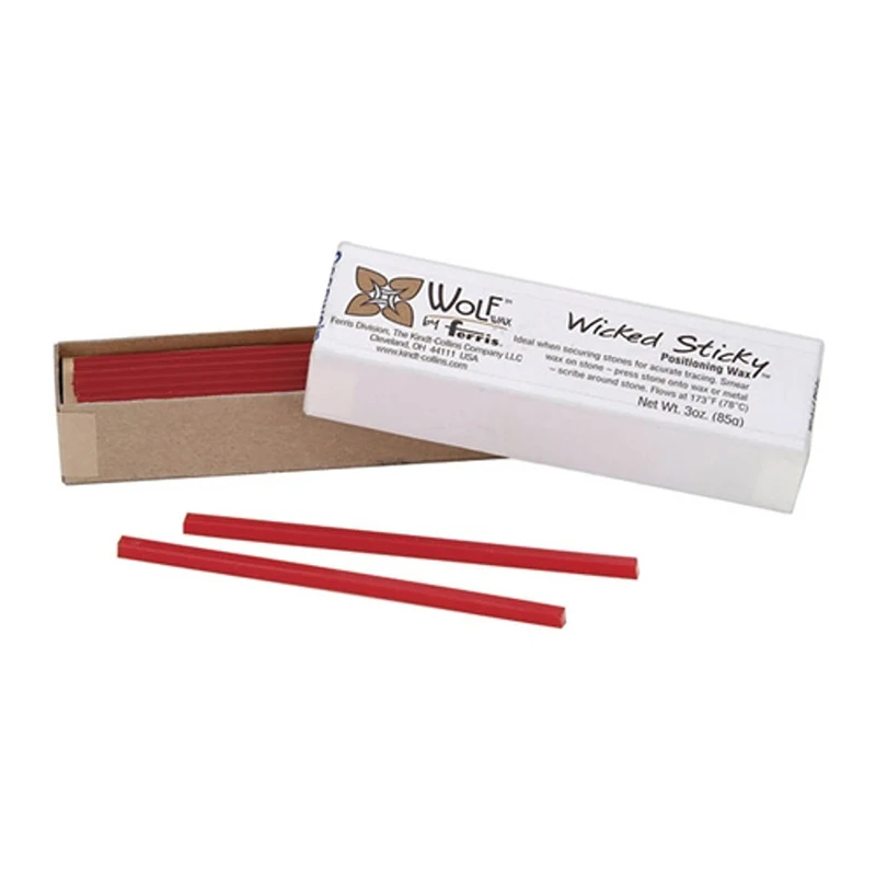 

WOLF WAX Wolf's Wicked Positioning Sticky 85g/box Carving Wax Sticking Stick Jewelry Making Carving Link Tools