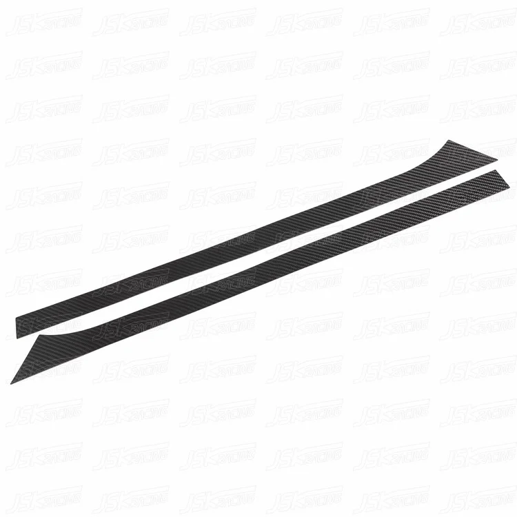 CARBON FIBER DOOR SILLS SURROUND for 2008-2020 NISSAN R35 GTR