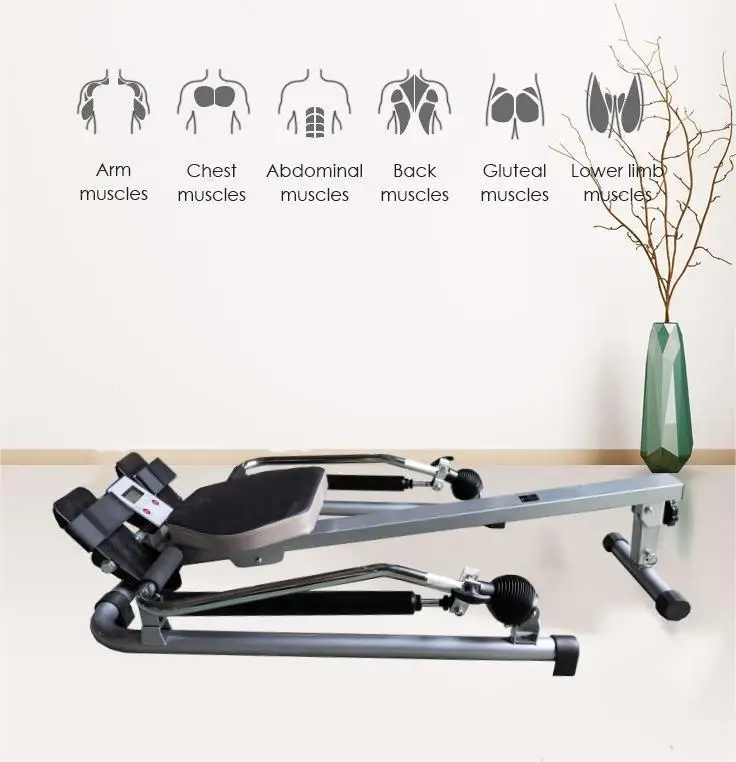 Rudergerät, Fitnessgeräte, Rudergerät für den Innenbereich, Rudergerät