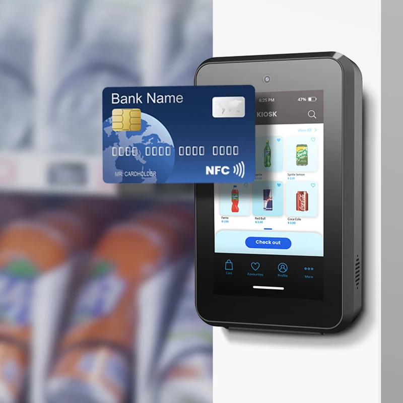 Cashless Payment Terminal Self-payment Order Android Touch Screen Card Reader Machine for Vending Machine CM30
