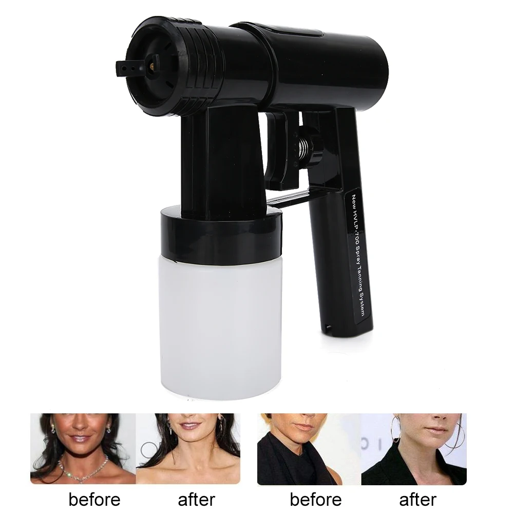 Pistolet zastępczy do bezsłonecznego ciała Tanner Bronzer maszyna do wybielania urządzenie do opalania Airbrush Spray System opalania 1PC