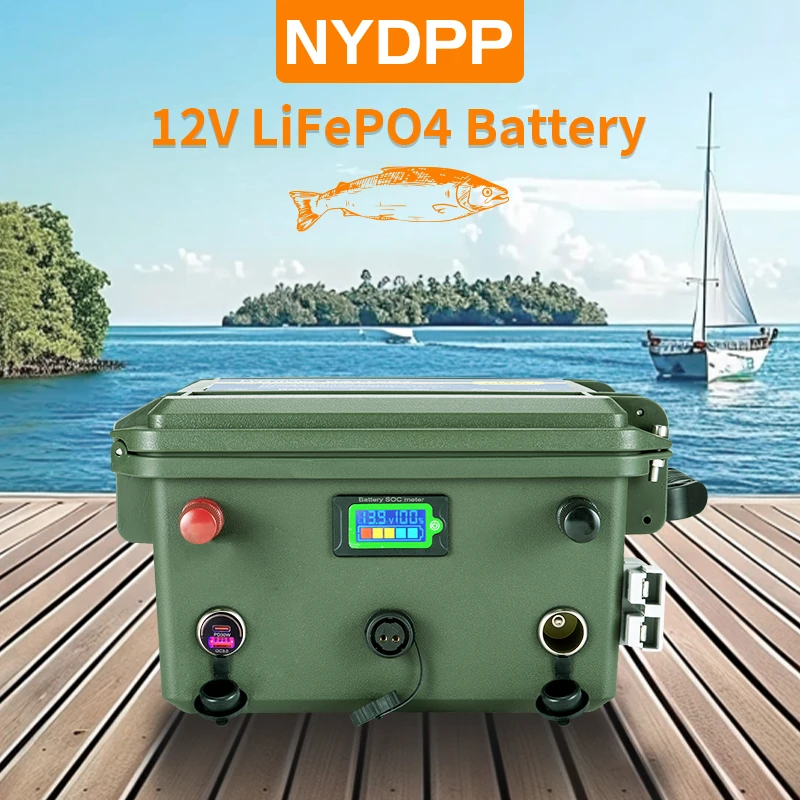 12V 150AH 200AH 300AH LiFePo4 Battery 12v lifepo4 battery 150ah 200ah 300ah 12v Lithium Iron Phosphate battery for motor