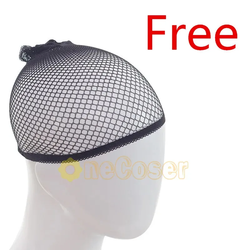 ناتسو دراغنيل شعر مستعار تأثيري أنيمي الجنية الذيل 100 سنة كويست الوشم ملصق ماج الجنية الذيل نقابة أحمر قصير الشعر + غطاء شعر مستعار