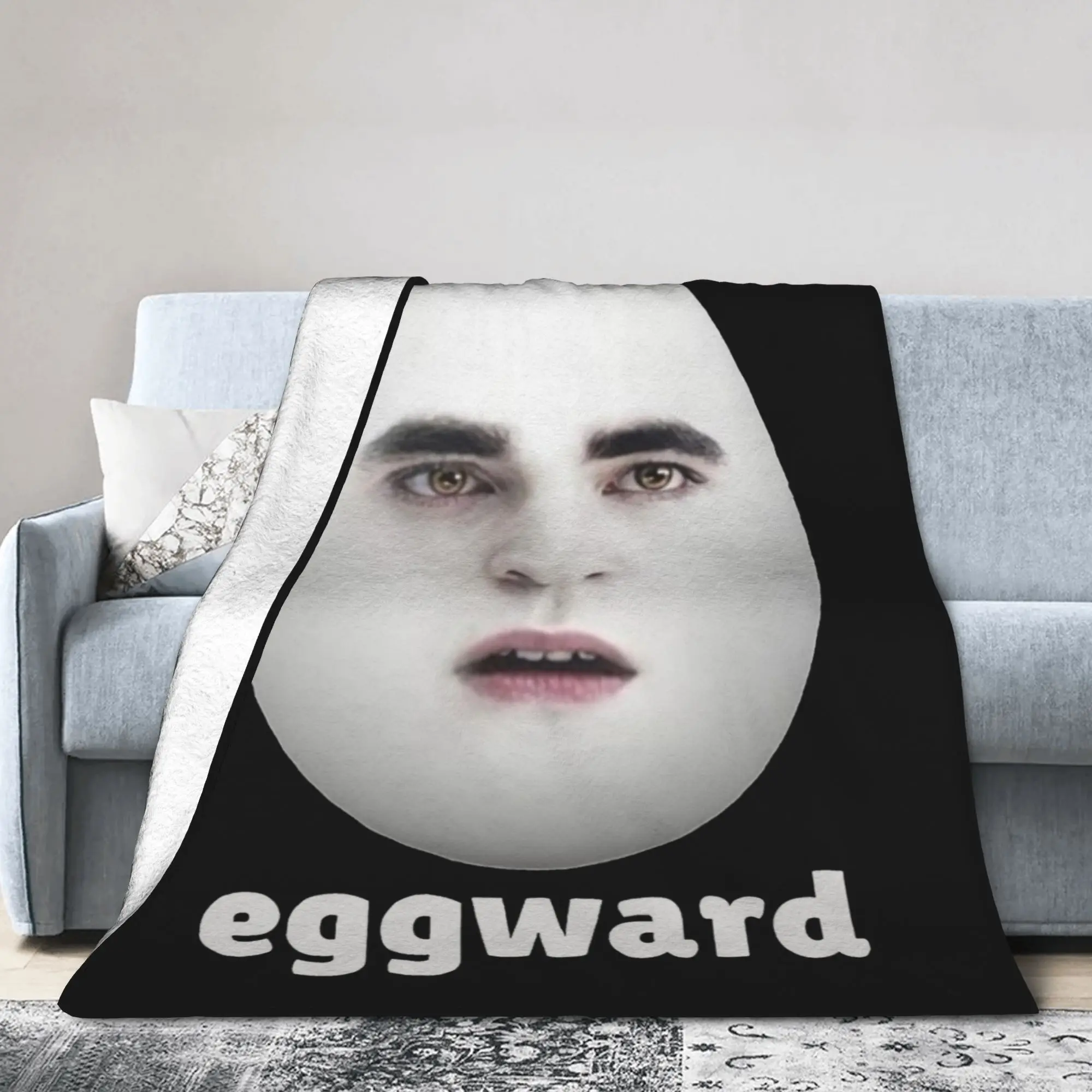 Twilight Eggward meme Blankets Coral Fleece Plush  Winter  Portable Ultra-Soft Throw Blanket for Bedding Outdoor Bedspreads