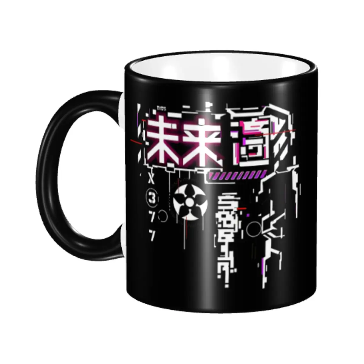 

Customized Japanese Techwear Coffee Mug DIY Future Tech Style Ceramic Mug Cup Creative Gift