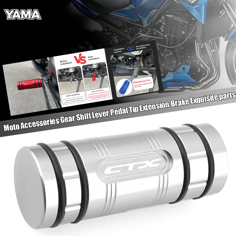 Palanca de Cambios CNC para Motocicleta Honda CTX 700 1300 700N CXT700/N CTX1300 CTX200, Extensión de Punta de Pedal, Piezas de Alta Calidad