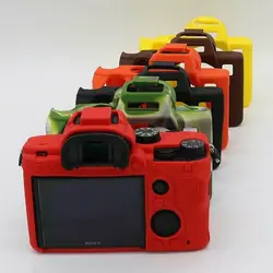 Soft Silicone Rubber Camera Case Armor Skin DSLR bag Cover for Sony A7R3 A7III A7RIII A7Mark III A72 A7S2 A7R2 A7 IIII A7R4