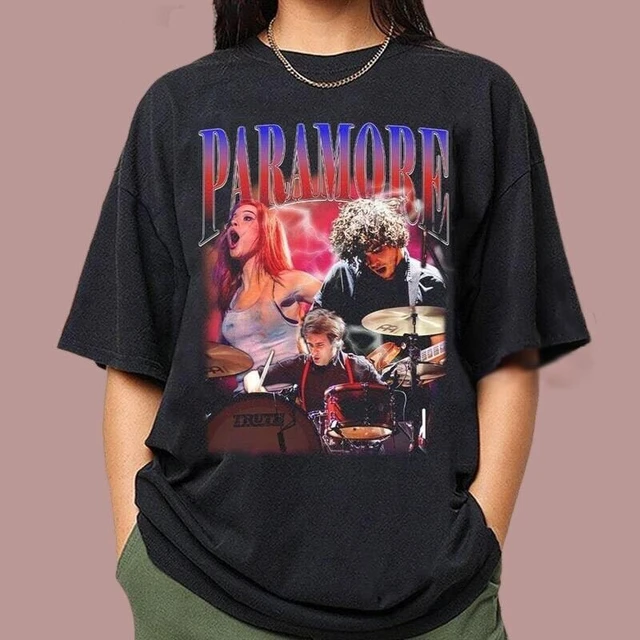 Paramore Rock Band 2023 Hayley Williams Homage T Shirt Vintage