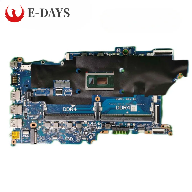 

For HP 440/450 G6 Laptop Motherboard DA0X8JMB8E0 Mainboard with 5405U I3-8145U I5-8265U I7-8565U UMA MX130/MX250 100% Tested Ok