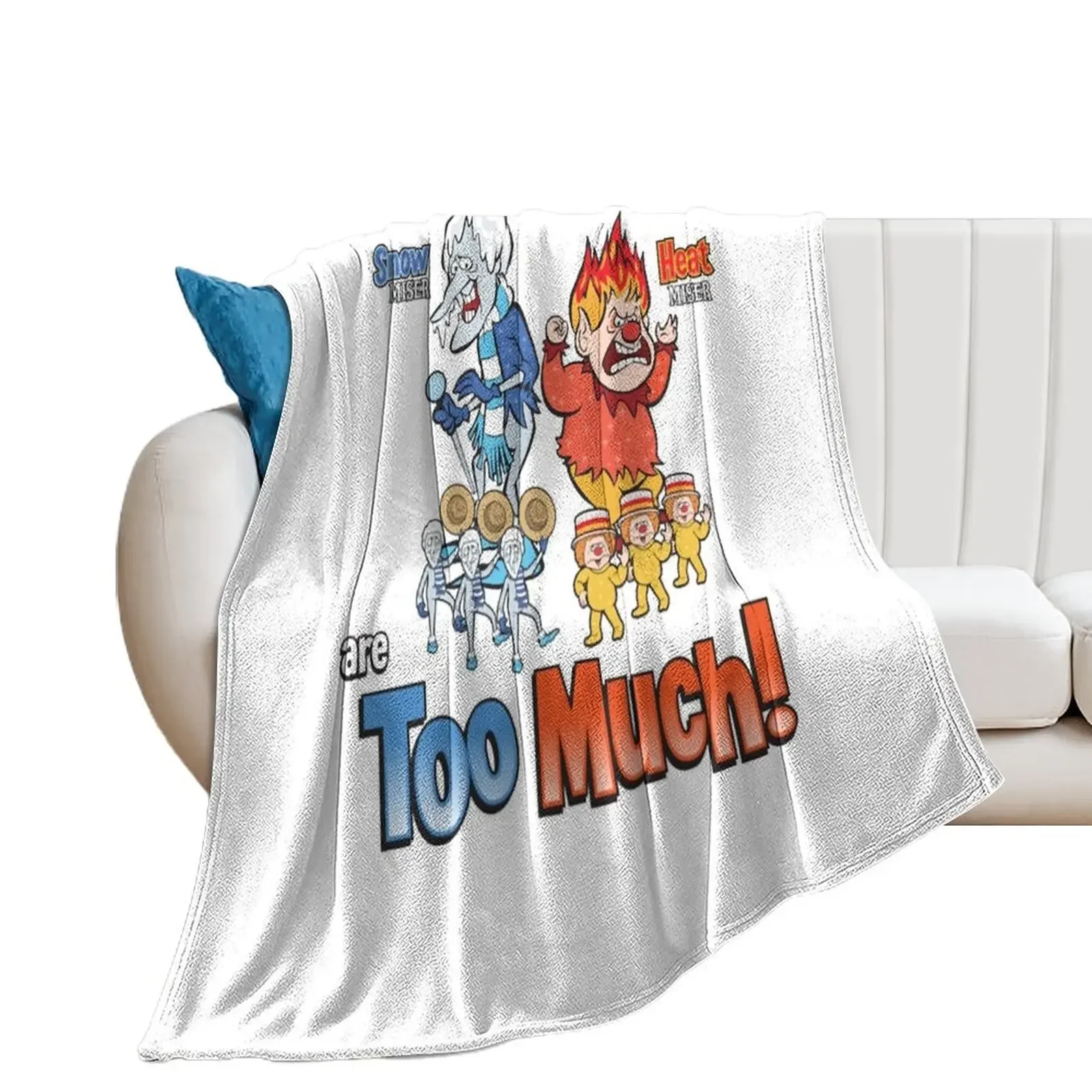 Miser Brothers - Too Much! Classic Throw Blanket Softest christmas decoration christmas gifts Soft Blankets