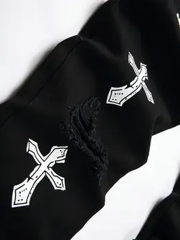 10 best sales Calça jeans com fivela falsa - №3