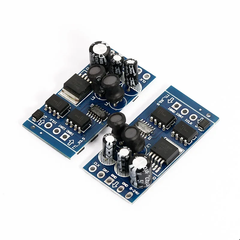 SPI Signal Amplifier DC5-24V Optical Isolation TTL 1CH Signal Repeater RGB LED Strip Signal Enhancer Extend 200m