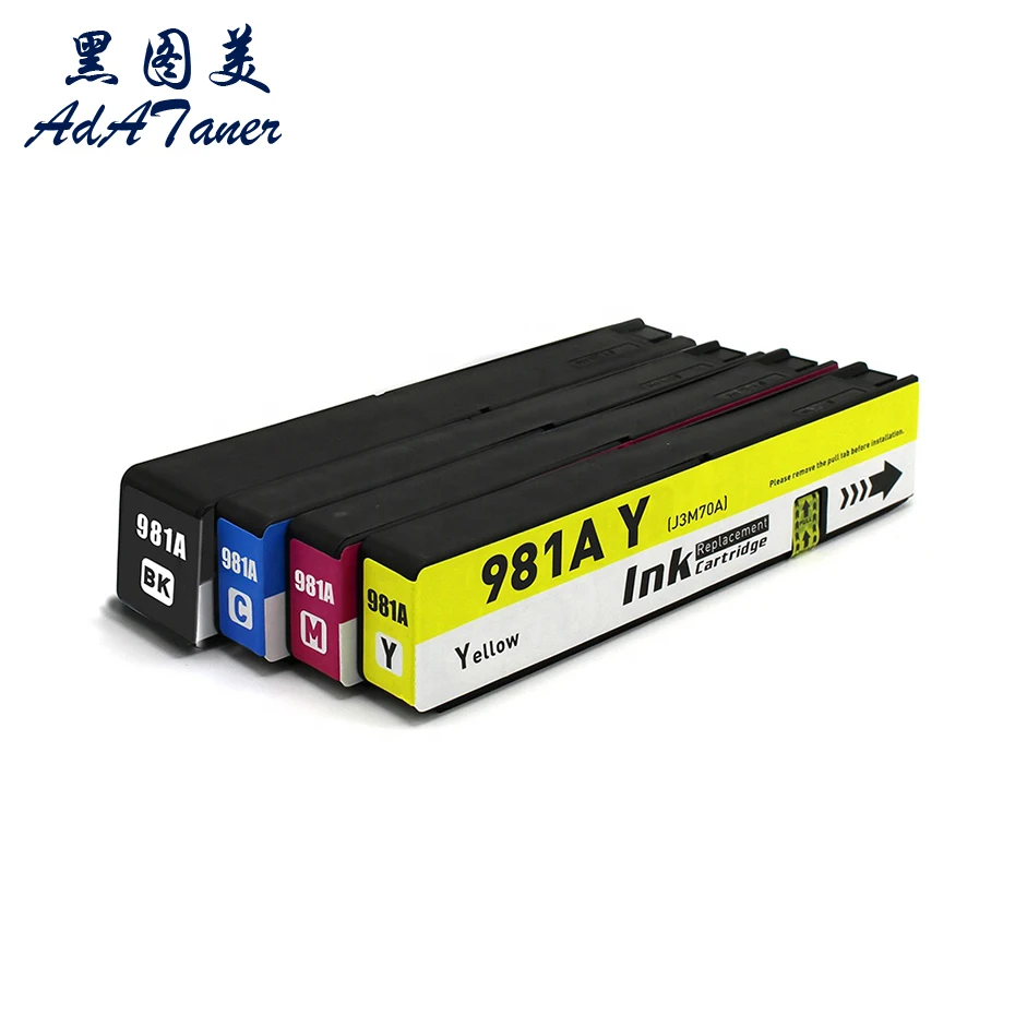 981 981A 981X 981XL Premium Color Compatible Ink Jet Cartridge For HP PageWide MFP 586dn 556xh 586dn E58650dn MFP E55650