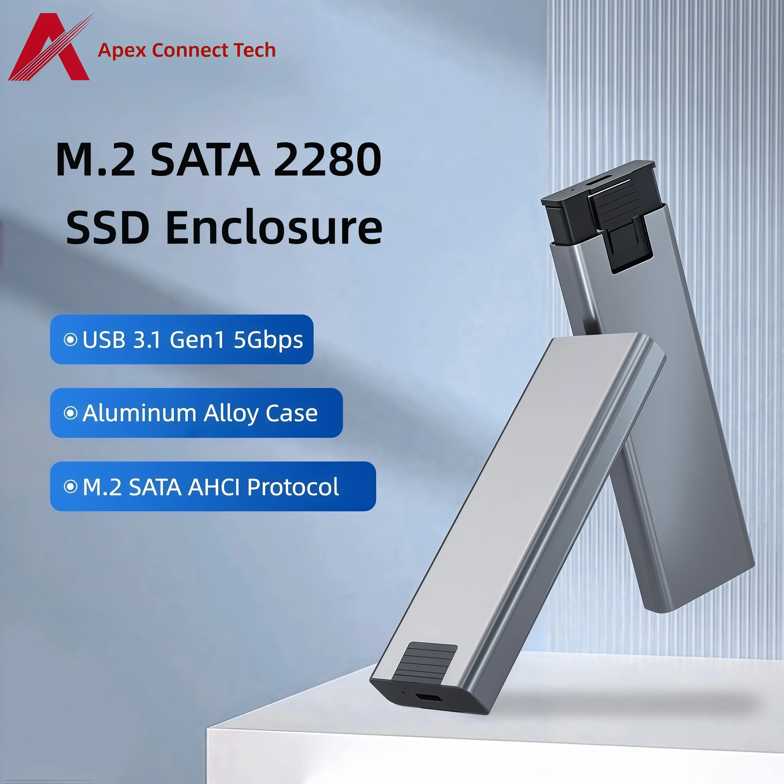 M.2 Sata Ssd Case E… - image