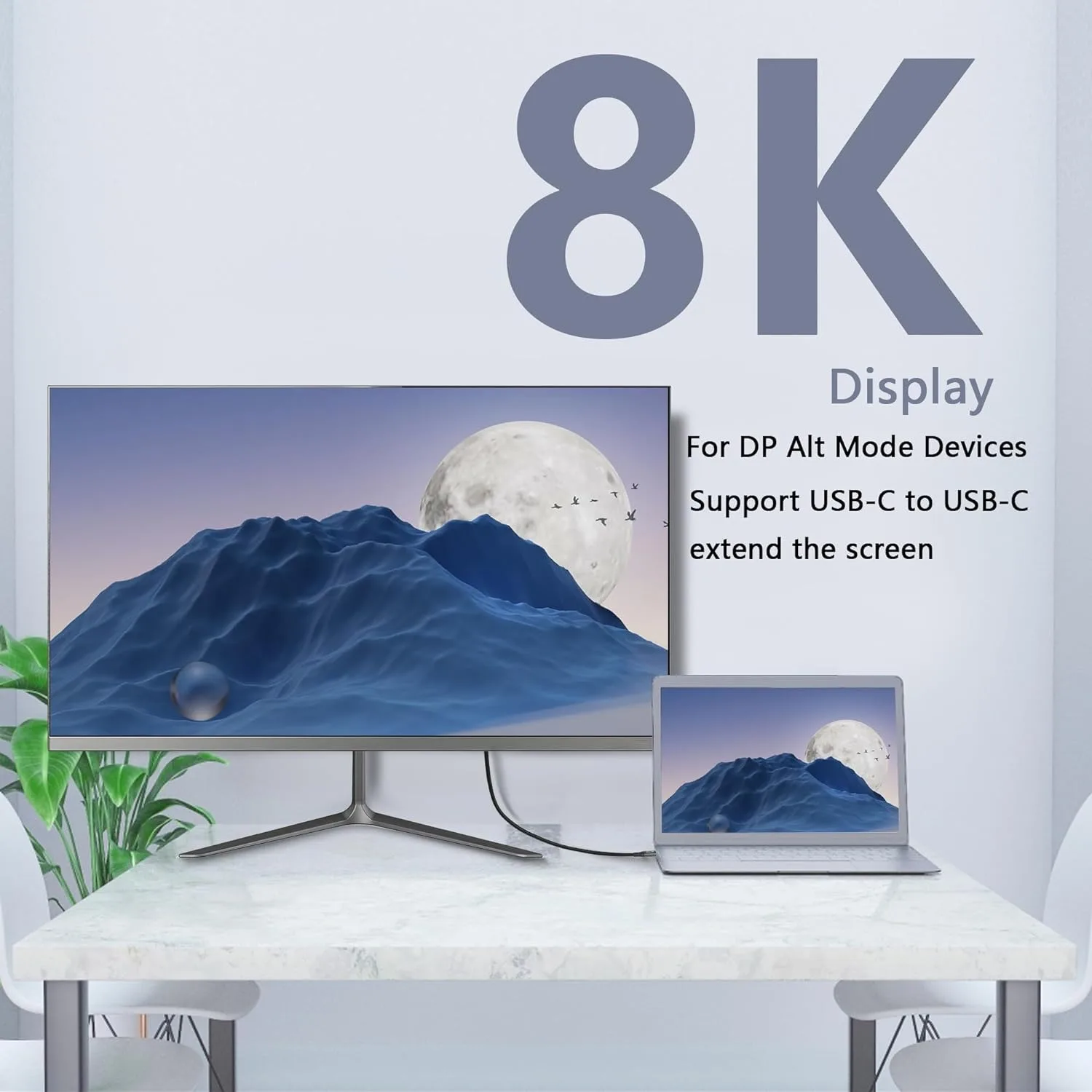 كابل بيانات USB 3.2 C إلى C 8K 4K بسرعة 20 جيجابت في الثانية من النوع C PD 100 وات 5A سلك شحن سريع لأجهزة الكمبيوتر المحمول Thunderbolt3 والهاتف المحمول والكمبيوتر اللوحي