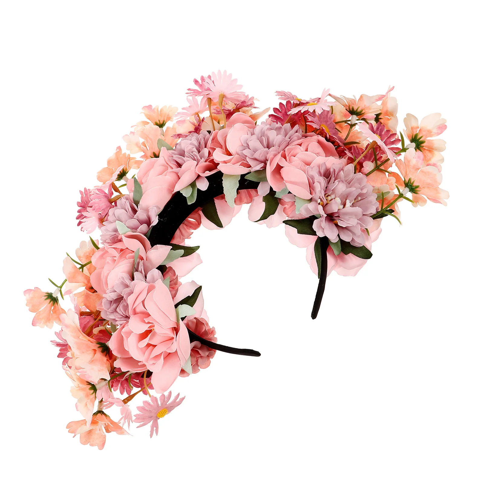 

Flower Headpiece Lightweight Flower Hair Band Comfortable Long-Wear for Weddings Birthdays Hair Accessory