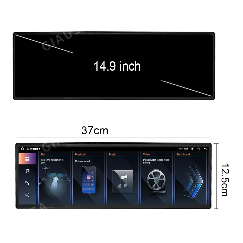 

Стереосистема Android 14 Carplay для BMW 1 серии F52 2017 2018 2019, автомобильный радиоприемник, GPS, видео, мультимедийный плеер, головное устройство, экран 14,9 дюйма