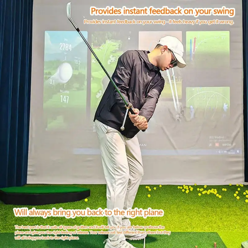 

Swing Training Aid For Golf Develop A More Consistent Swing Plane Golf Wrist Hinge Trainer Posture Corrector Practice Swing