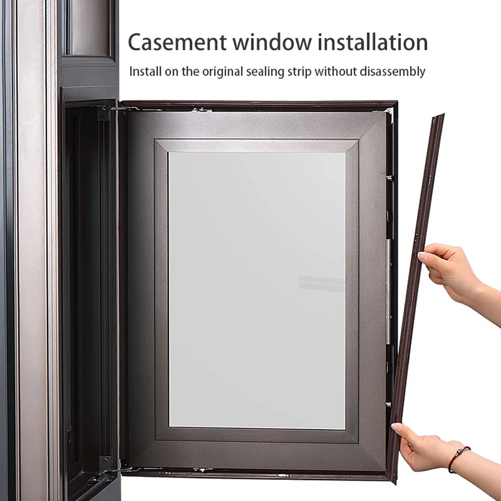 

SoundProof Waterproof Bottom Windproof Gap For Sliding Window Dust Stopper Self Adhesive Tape Sealer Window Sealing Strip