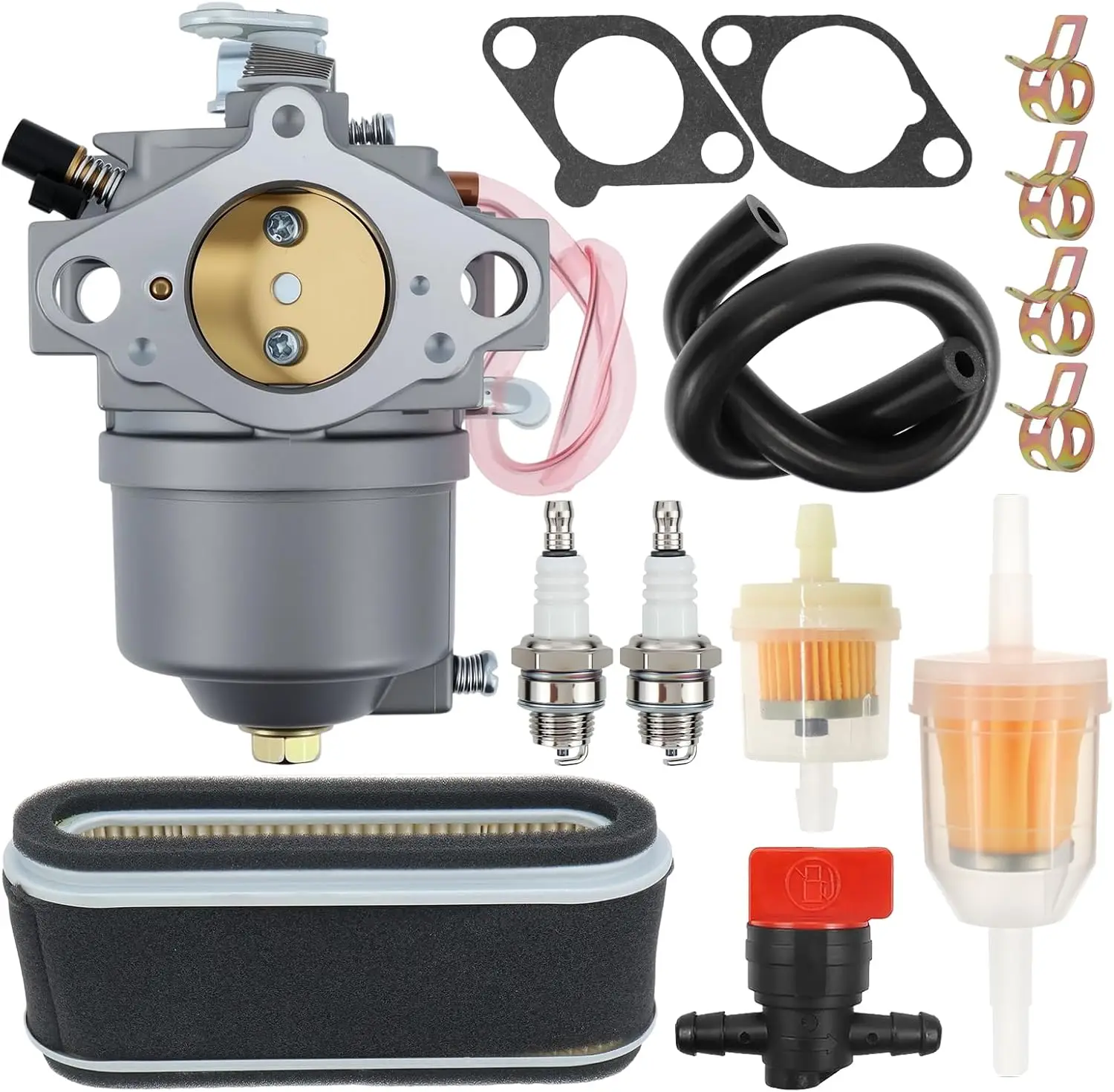 For 15003-2796 Carburetor Fit for Kawasaki FB460V 4 Stroke Engine Carb Replace for 15003-2467 15003-2777 With 11013-2021 Air Fil