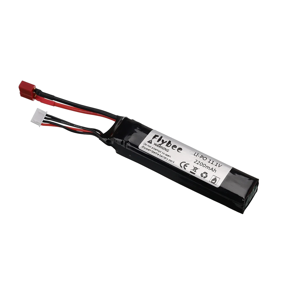 3S Water Gun Lipo Battery 11.1V 2200mAh with T Plug for Mini Airsoft BB Air Pistol Electric Toys Guns RC Parts