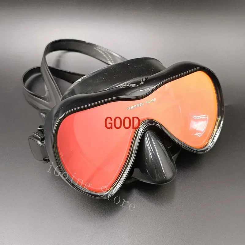 

New Mirror Coated Diving Glasses Popular Comfortable Snorkeling Gear Goggles Mask for Scuba Diving