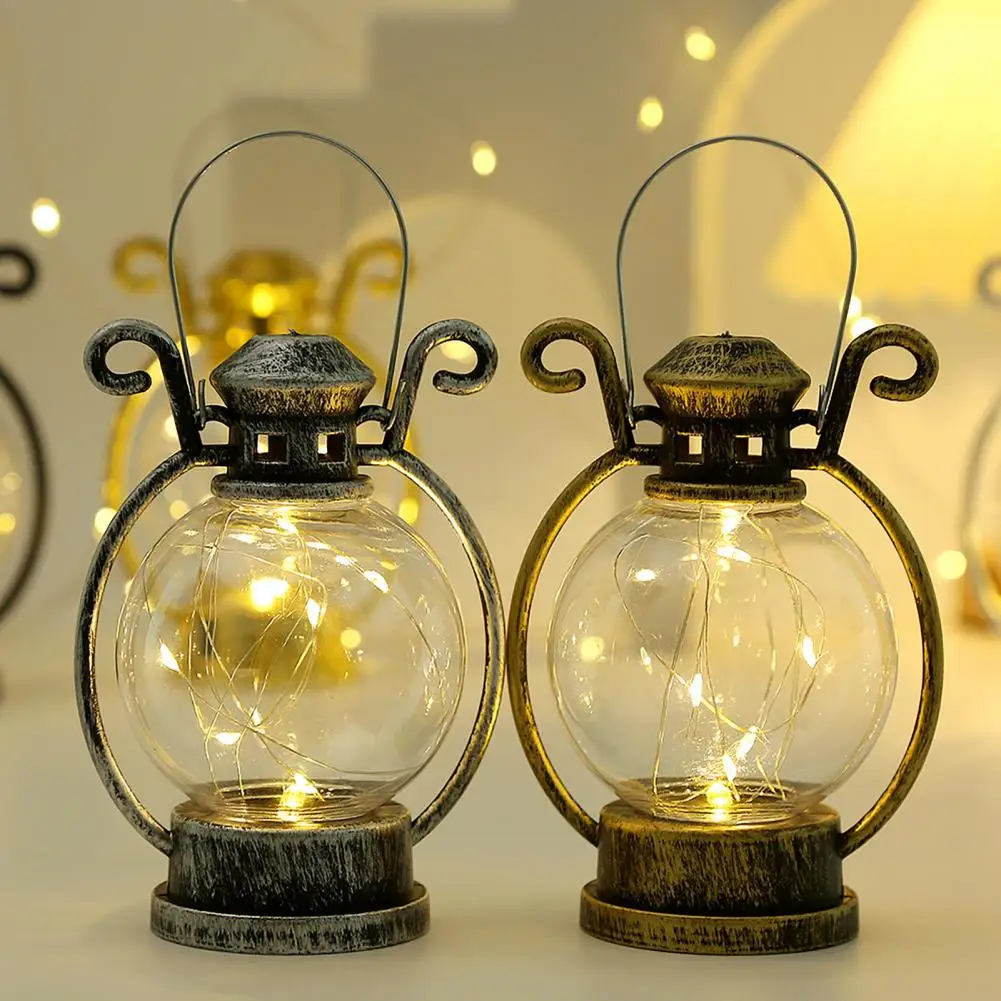LED Lantern Vintage Electronic Candle Light Wishing Led Tea Light Warm Flameless Candle Halloween Christmas Decor Candle Light - Image 3