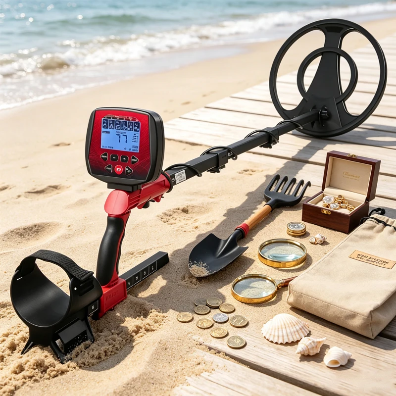 Treasure Hunter TX‑720 High Sensitivity Pinpointer Metal Detector Professional Underground Gold Detectors Detecting Jewelry