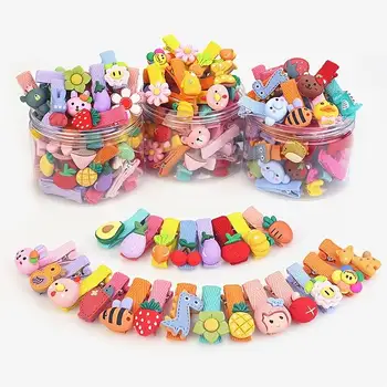 26 stuks een doos met kinderhaarclip meisjesaccessoires hoofdtooi prinses kleine haarspeldset
