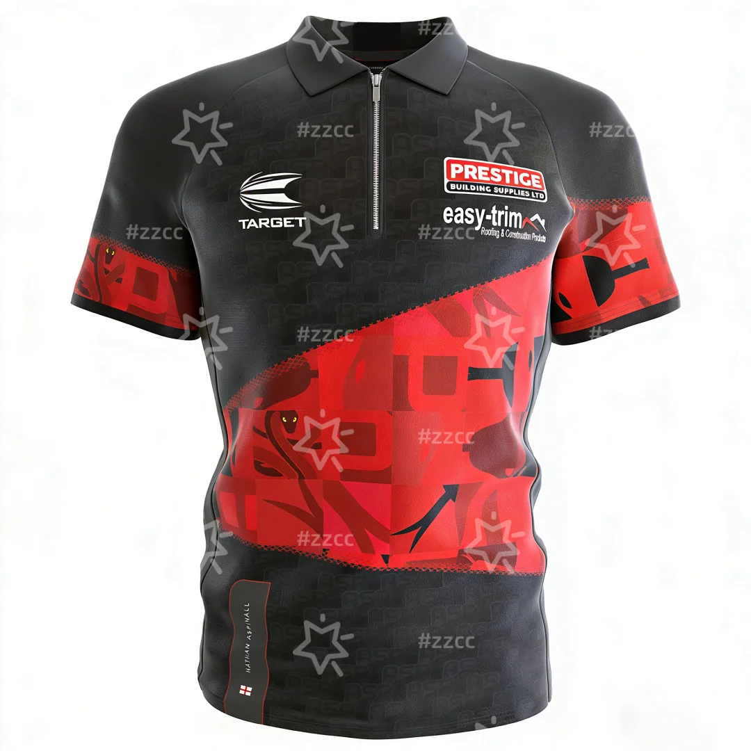 Target Darts 'The Asp' Aspinall 2022 Version Pro Darts Shirt Sports Dry Quickly Men's T-Shirt Children's Clothing Tee Y2k Woman